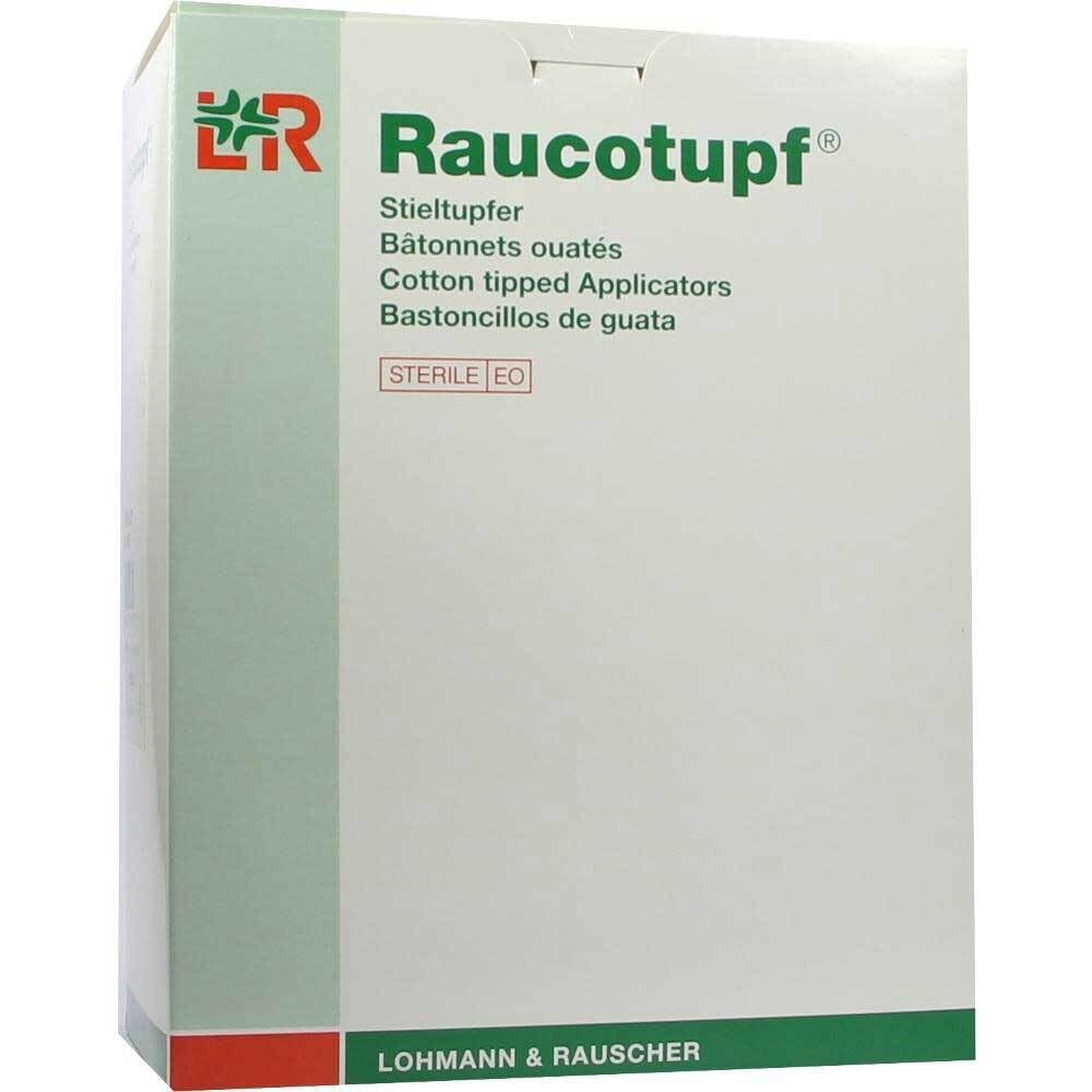 RAUCOTUPF Stieltupfer 1 St ster.großer Wattekopf 50X2 St