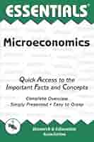 Microeconomics Essentials (Essentials Study Guides): The