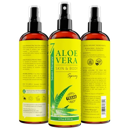 Seven Minerals SM-692 Organic Aloe Vera Spray thumb #5