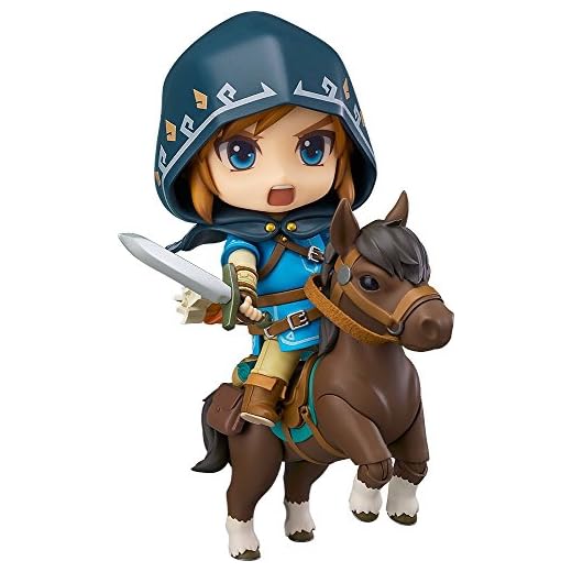 GOOD SMILE COMPANY Link Breath of The Wild Deluxe Ver. Fig. 10 cm The Legend of Zelda Breath of The Wild nendoroid (re-Run)