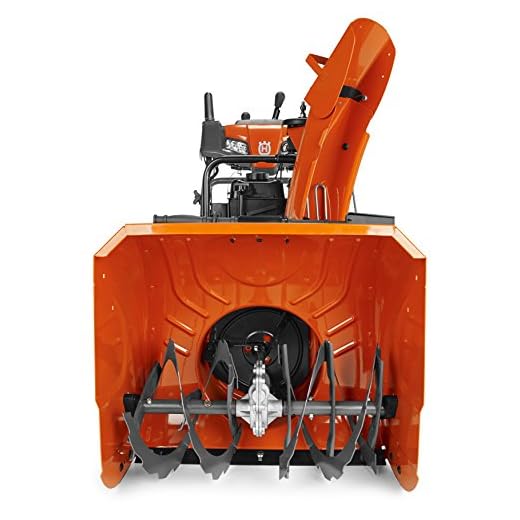 Husqvarna ST224P, 24 in. 208cc Two-Stage Gas Snow Blower with Power Steering and Electric Start