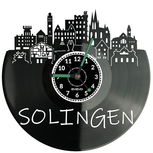 Horloge murale décorative moderne Solingen W0480 haute précision