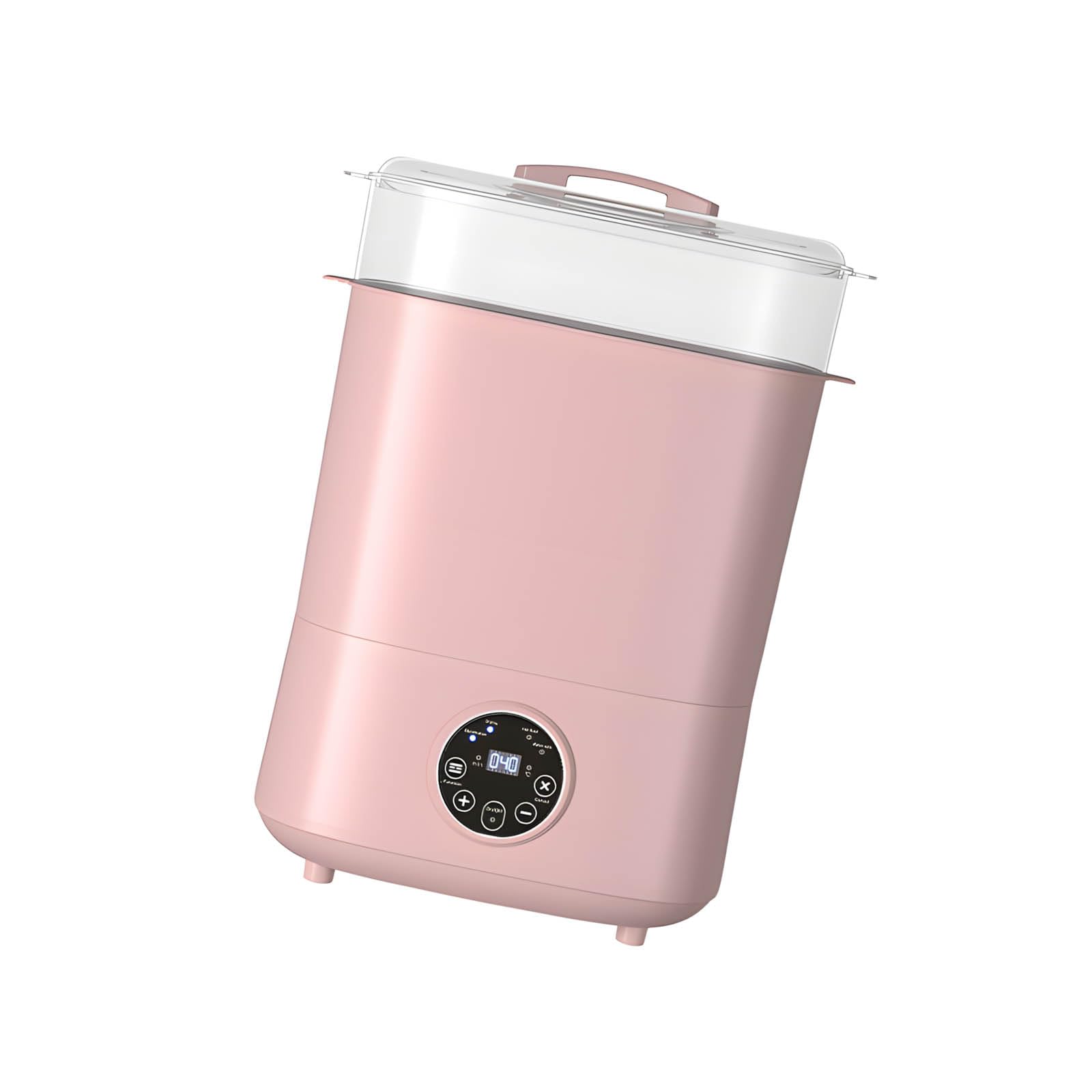 Chauffe-biberon intelligent pour nourrisson - Thermomètre constant - Pasteurisation efficace - Fonction de séchage rapide - Sans rouille - Chauffe-biberon combiné - Stérilisateur