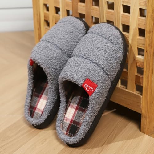 Caistre Women's Slippers Cozy Fuzzy House Shoes Winter Warm Memory Foam Slipper Indoor and Outdoor Faux Fur Shoes Cute Fluffy Sandals4