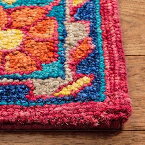 Image of Handmade Primium Collection Pure Woolen Carpet for Living Room,Bedroom and Hall (7 X 10) Feet Color Multi-13