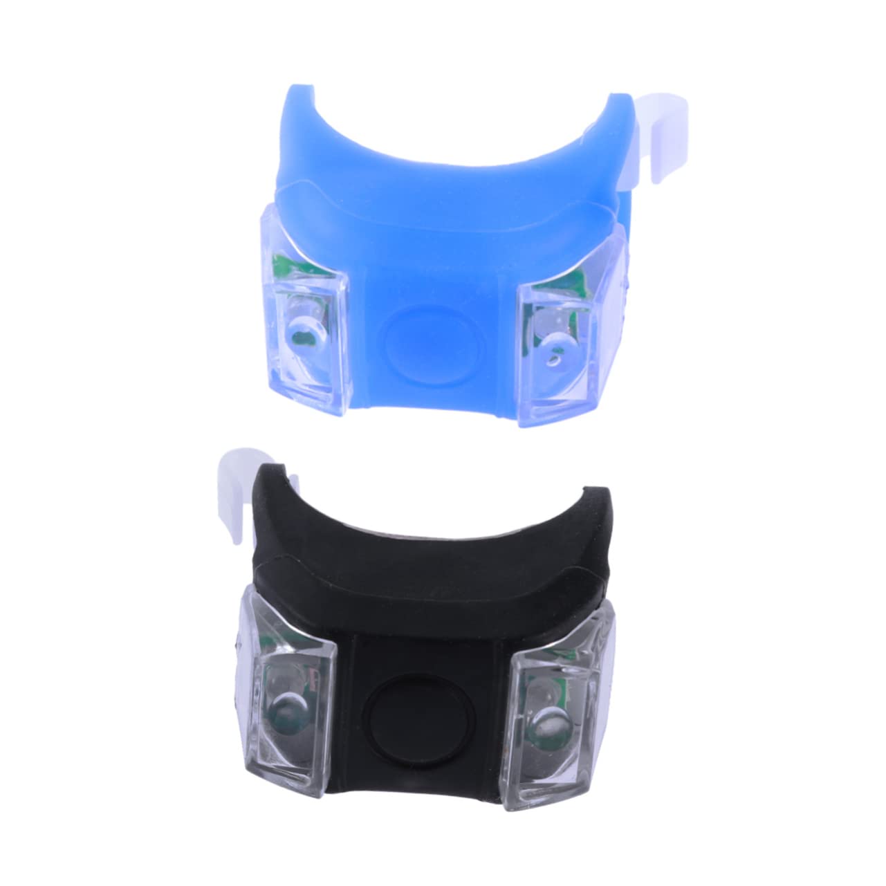 VICASKY 2 Pcs Led Rear Light for Bike Taillight Tail Lamp Cycling Safety Light 3 Modes Easy Mounting Waterproof Alien Design for Accessories