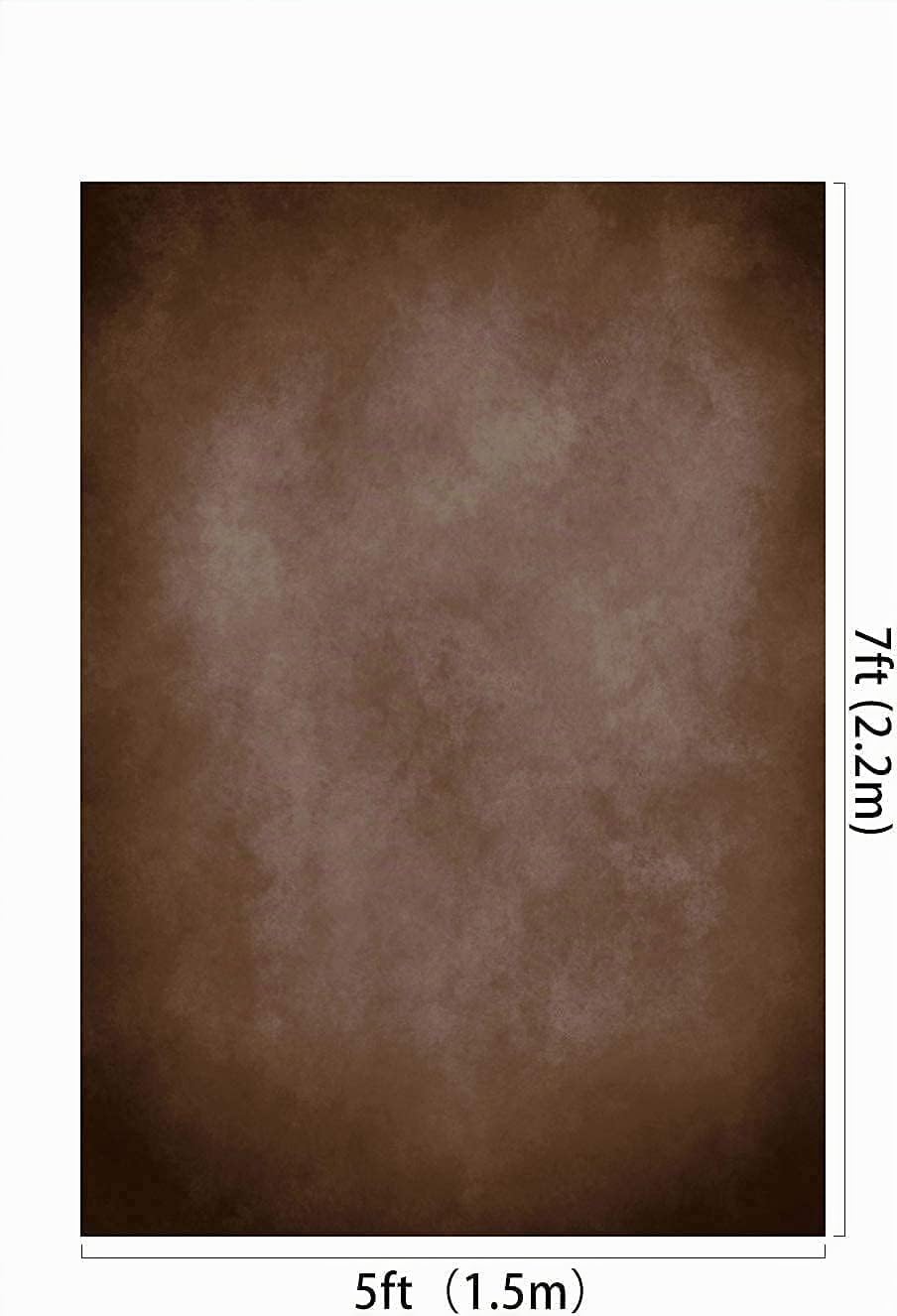 Kate Studio Toile de Fond Marron 1.5x2.2m/5x7ft Classique Chocolat Fond Photographique Mariage Photographie Accessoires Cérémonie Photographie Texture Abstraite Photo Booth Props
