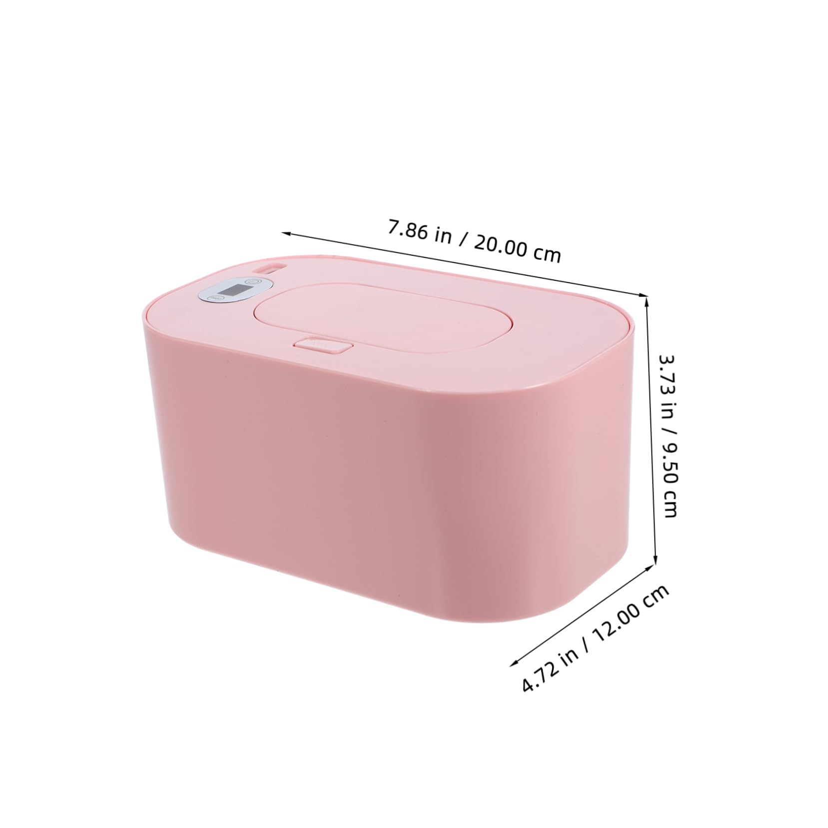 ULDIGI 1pc Diaper Wipe Warmer Portable Napkin Heating Machine for Cordless Thermostat Control 80pcs Capacity Baby Adult Use