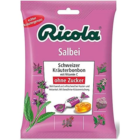 Ricola Salbei ohne Zucker, 18er Pack Cover
