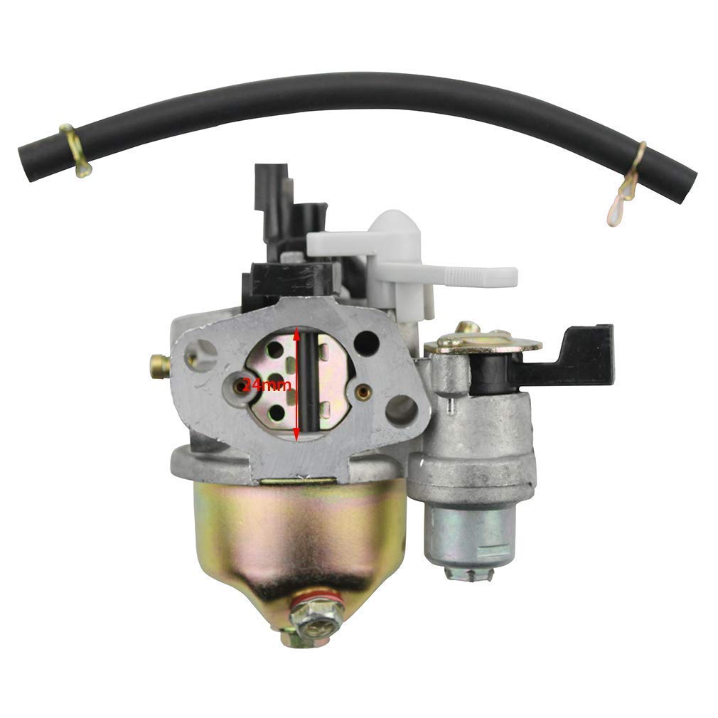 WOOSTAR Carburatore con Bobina di Accensione con Avviamento a Strappo Sostituzione per GX140 GX160 GX168 GX200 5,5HP 6,5HP Motore