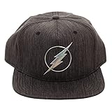 Bioworld DC Comics The Flash Iridescent Weld Woven Fabric Snapback Cap Hat