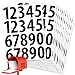 400 PCS Number Stickers, 2