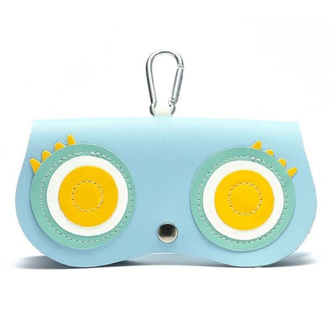 Zesta Cute Sunglasses Organizer Box/Spectacle Case Leather Eyeglasses Specs Case/Bag Charms For Hand Bags with Hook Sunglass Cover/Cute Sunglass Case for Men and Women