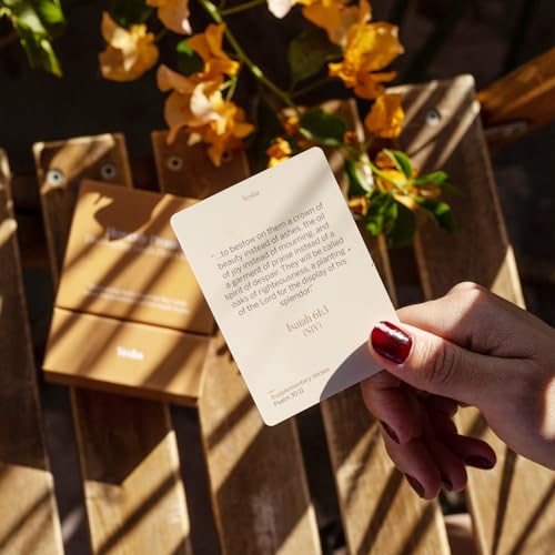 Image of Yesha 52 Heavenly Promises Pocket Bible Verse Cards | Discovering God's Heart for You | Compact Christian Affirmation Cards for Daily Devotional Prayer | Premium Pocket-Size Faith Gift for Men & Women