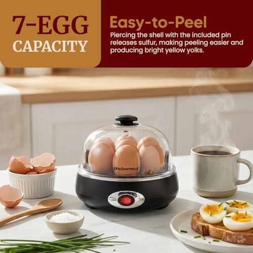 Electric Egg Cooker 7 Capacity