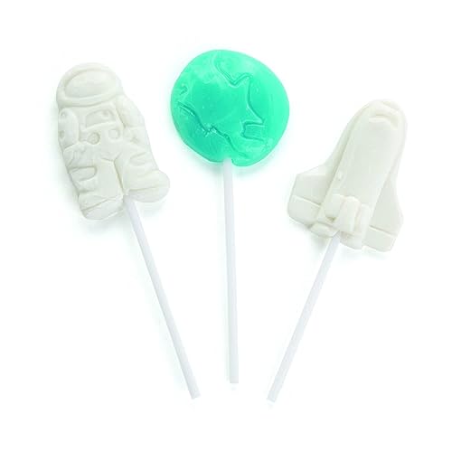 Miniatura 3 de Fun Express espacio exterior divertido personaje chupadores 1 dz varios colores