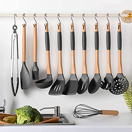 Image of S Hooks for Hanging - S Shaped Heavy Duty Stainless Steel S Type Hook 3.25 Inch (4mm) Long Extension for Clothes, Wardrobe, Kitchenware, Office, Bathroom, Plants, Pots - 6 Pieces (Silver)