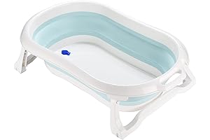 Childlike Behavior Portable Foldable Bathtub: The Perfect Bathing Solution for Babies, Toddlers, and Beyond