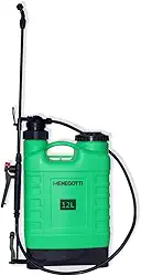 Pulverizador Costal Manual 12 Litros | Alça Ergonômica Regulável, Válvula de Pressão, Ideal para Uso Agrícola com Herbicidas, Inseticidas e Adubos | Uso Profissional e Hobby