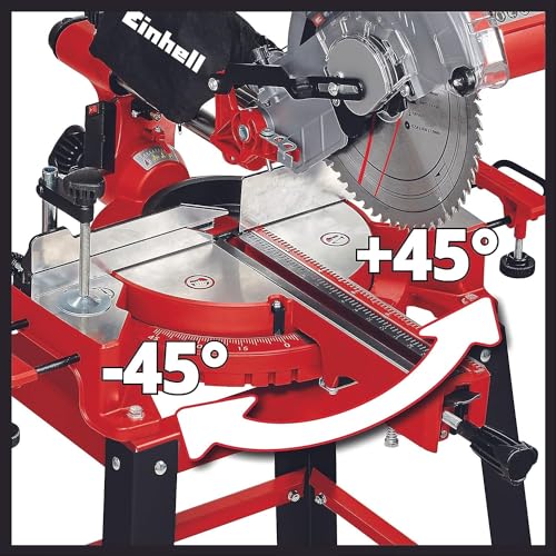 Einhell Zug-Kapp-Gehrungssäge TC-SM 2531/2 U (1900 W, max. 70 mm x 310 mm Schnitttiefe/-breite...