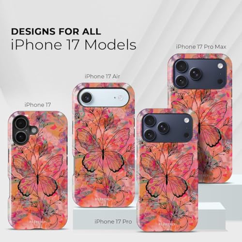 Image of Peeperly Radiant Soar Crystal Case Compatible with iPhone 17 Pro, iPhone 17 Pro Back Cover Case- PC + Silicone