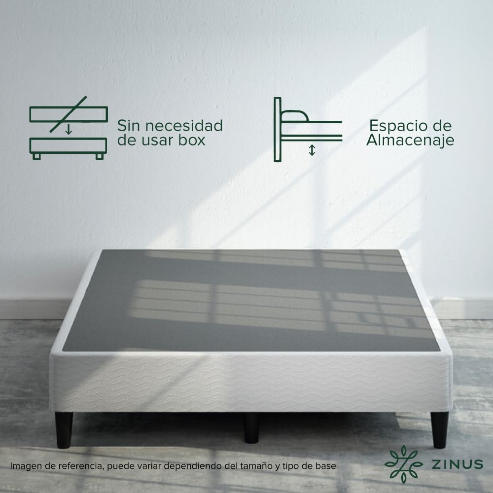 Amazon.com: ZINUS Keenan Metal Mattress Foundation, Standing