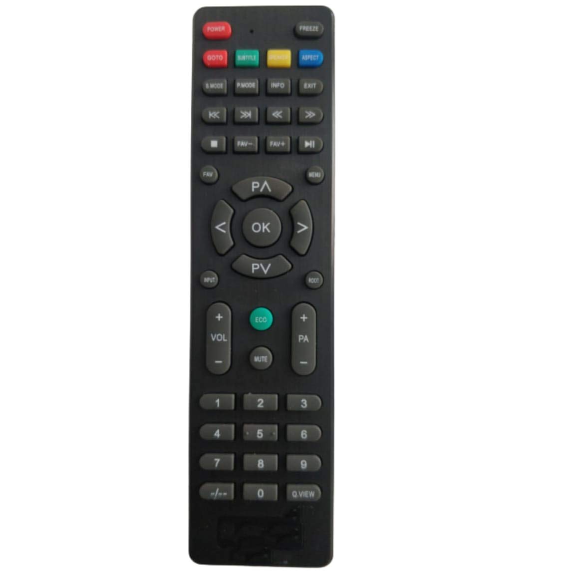 ElectvisionRemote Control for LED or LCD TV Compatible with Micromax Televisions (Please Match The Image with Your Existing Remote Before Placing The Order Before)