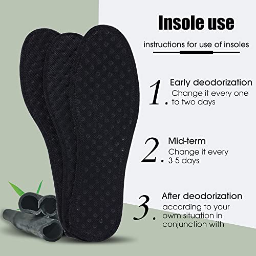 10 pares de plantillas carbón para zapatos talla 41 miniatura 7