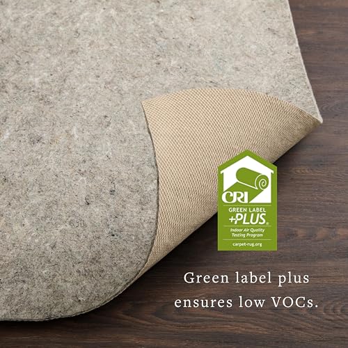 Image of Loloi - Grip 3 /8 inch Beige 4'-0 inch x 6'-0 inch Rug Pad