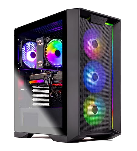 Skytech Nebula Gaming PC Desktop, Ryzen 7 5700 3.7 GHz (4.6GHz Turbo), NVIDIA RTX 5060 Ti 16GB, 1TB Gen4 NVMe SSD, 32GB DDR4 RAM 3200, 650W Gold PSU, Wi-Fi, Win 11 - Image 3