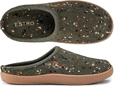 Comfeet Pantoffels Heren Sloffen Mocassins Zwart Anti-slip