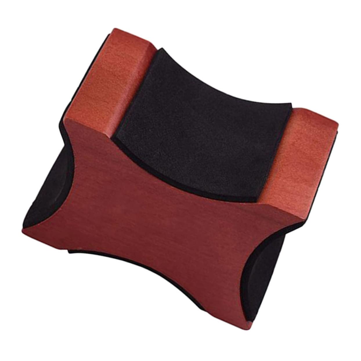 ibasenice Guitar Neck Rack Support Pillow Guitar Neck Protector Bracket for Sturdy Comfortable Brown