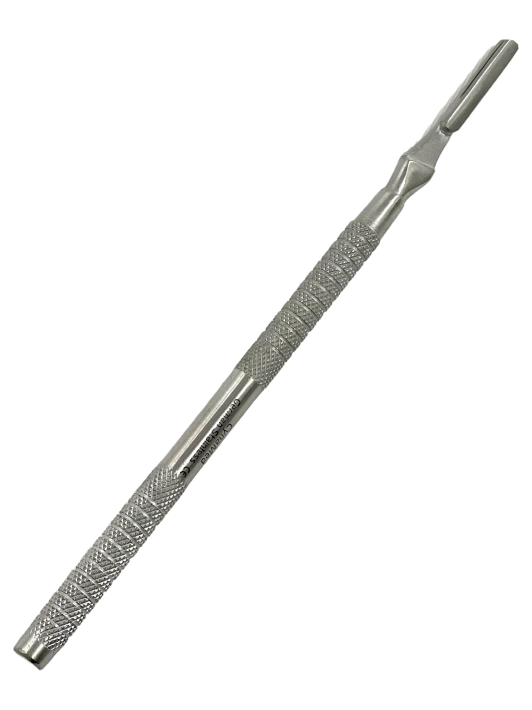 Premium Design Scalpel Handle #3 Straight, Fits Blades No. 10, 10R, 11, 12, 13, 14, 15, Lightweight and Durable Dermaplane Handle