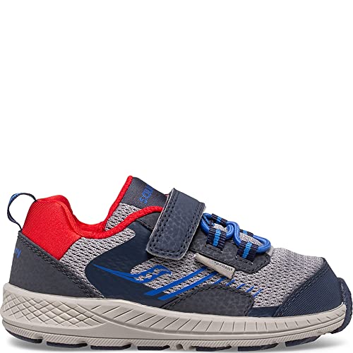 Saucony Unisex-Child Wind Shield Alternative Closure Jr. Running Shoe2