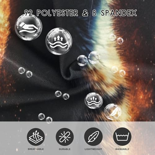 CaTaKu Girls One Piece Swimsuits Cat Space Toddler Bathing Suit for Girls Kids Swimwear 3-10Y3