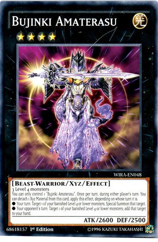 Bujinki Amaterasu - WIRA-EN048 - Common - 1st Edition (WIRA-EN048) - Wing Raiders - 1st Edition - Common