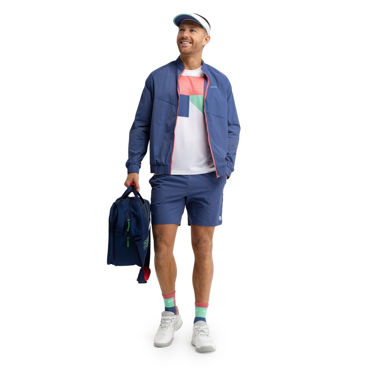 SIROKO - Padel-Shorts Prism Blue