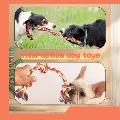 Rope-Dog-Toys-Interactive-Chew-Dog-Toys-for-Small-and-Medium-Dogs-Training-No-Stuffed-Dog-Toys-to-Keep-Them-Busy-Pet-Toys-Cute-Animals-Natural-Puppy-Toys-3-Pack-Dog-Toys-for-Aggressive-Chewers Rope Dog Toys Interactive Chew Dog Toys for Small and Medium Dogs Training No Stuffed Dog Toys to Keep Them Busy Pet Toys Cute Animals Natural Puppy Toys 3 Pack Dog Toys for Aggressive Chewers