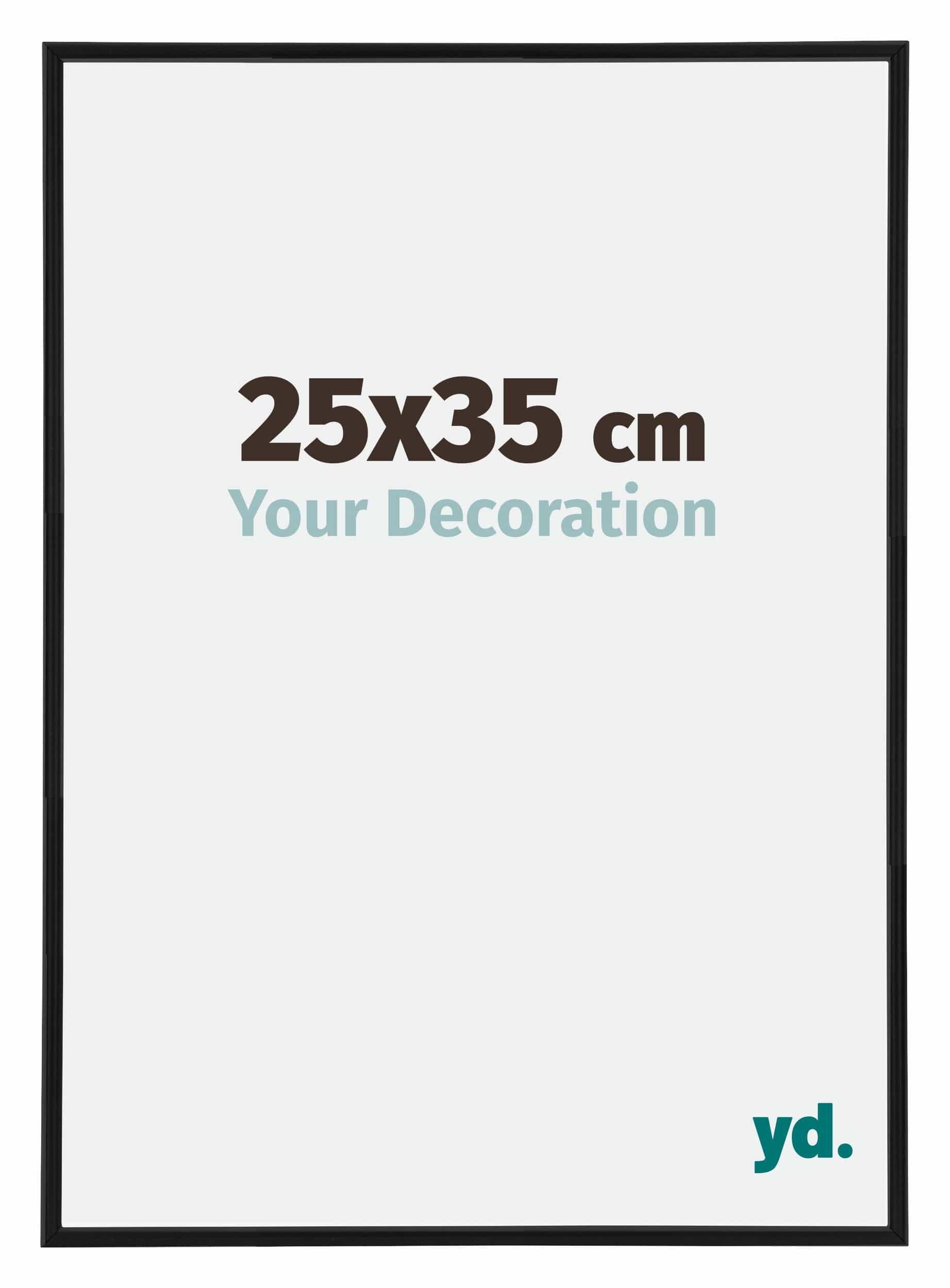 Your Decoration - Puzzle frame 25x35 - Black Matte - Puzzle frame 500-1000 Pieces - Plastic Photoframe - Annecy