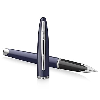 ウォーターマン　カレン　ブルーCT 万年筆　 F　 [18金] 楽天市場】【10/20は最大P5倍！】 WATERMAN（ウォーターマン