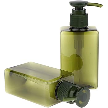 Amazon Co Jp T Tooyful 2個 150ml 旅行ボトル シャンプーボトル 詰め替え容器 ローションポンプボトル 携帯用 全4色 緑 Beauty