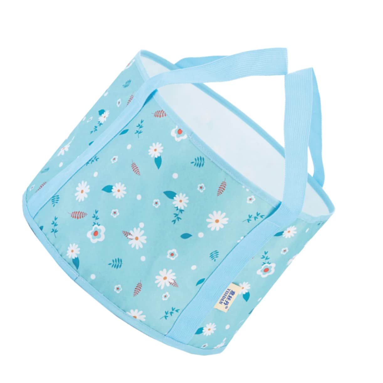 PartyKindom Folding Foot Soak Basin Tub Travel Footbath Bag Compact Easy to Carry for Camping Trips