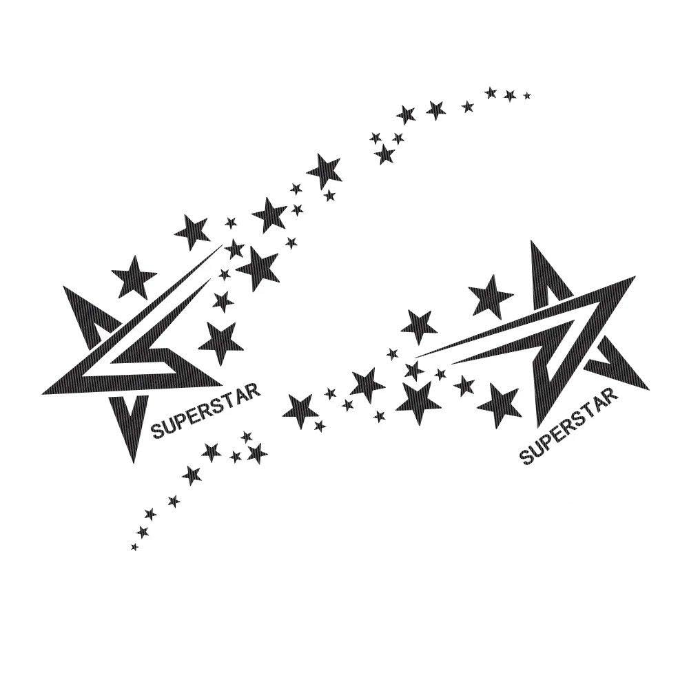 Autocollants de voiture effet carbone pour un look sportif lors de vos rassemblements