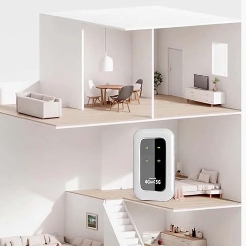 Miniatura 7 de WiFi portátil de toda la red, encendido y uso gratuito de por vida, router de viaje de bolsillo, Wi-Fi, red móvil, punto de acceso WiFi, Internet
