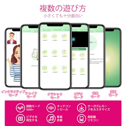 ローター 女性用 静か 遠隔ローター ピンクローター - 膣トレ 小さい 日本女性向け 静音 遠隔操作 遠隔 APPリモコンバイブ グローバルリモート可能 強力 バイブ ローター リモコンバイブ セルフプレジャー 女性向け USB 充電式 電マ 潮吹き 人気 小型 オナ○ー 大人用おもちゃ グッズアダルト 女性 セックス グッズ 強力振動 Rakotoset adult goods women vibrator toys 日本語説明書付き - 画像4