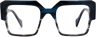Vooglam Tortoise Thick Square Clear Lens Glasses for Women Fashion Glasses Frame Non Prescription Eyeglasses