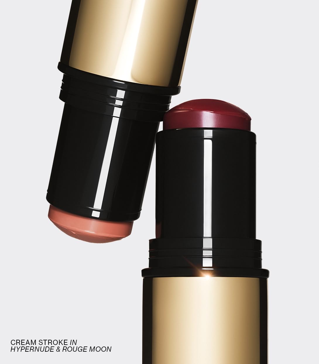 MAKE Beauty Cream Stroke Cream Blush Stick for Cheeks - Vibrant, Natural Soft Matte Finish - Shade Euphoric, Rosy Pink Blush Makeup