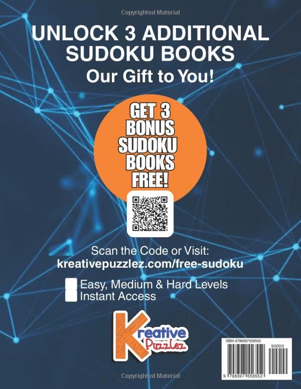 Miniatura 2 de Sudoku Puzzle Book for Adults 1000+ Easy to Hard Level Puzzles with Solutions - Vol 1