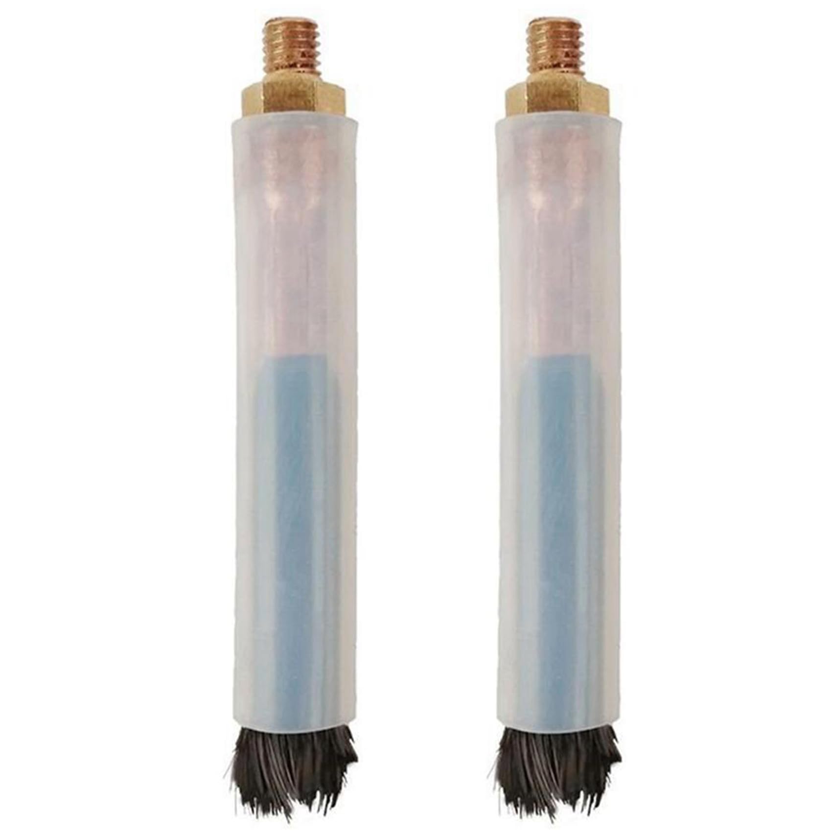 2X M8 Thread Carbon Fibre Weld Cleaning Brush Used Clean Passivate and Polish Steel Welds After TIG or MIG Weld