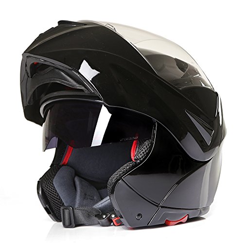 Casque intégral à visière de soleil CMX Spacer Noir Brillant